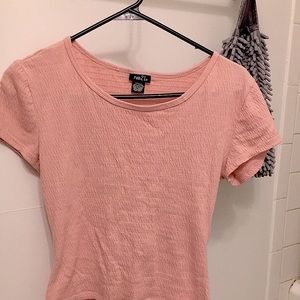 Blush pink woman’s crop top!